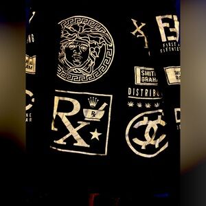 Black large shirt